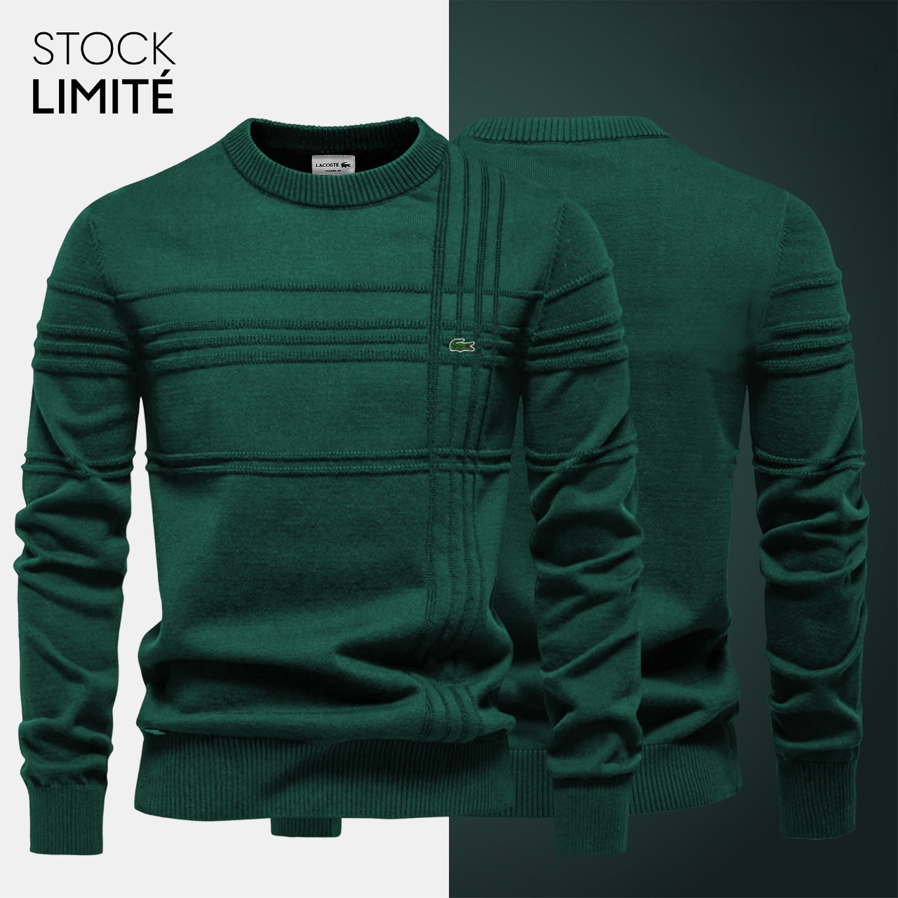 Pull Homme Texturé LC™ (DÉSTOCKAGE)