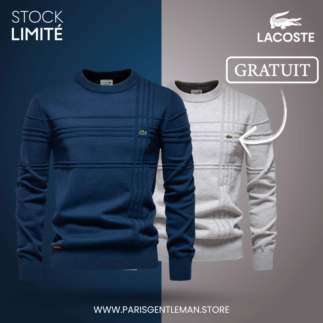 Pull Homme Texturé LC™ 1+1 (DÉSTOCKAGE)