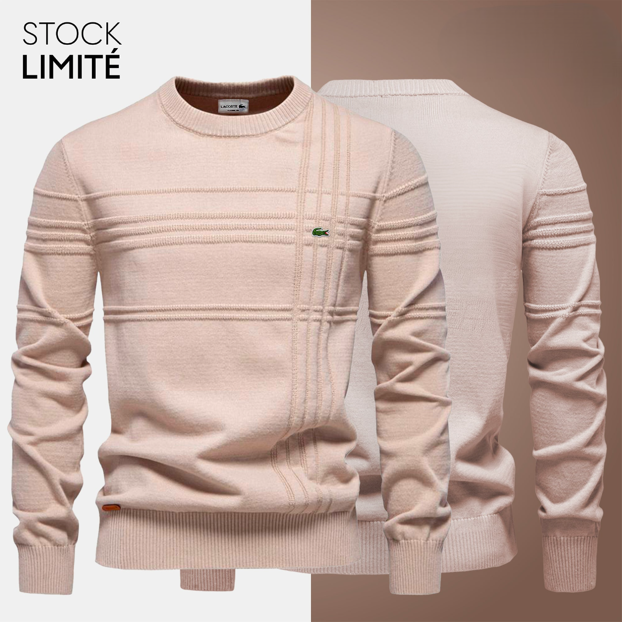 Pull Homme Texturé LC™ (DÉSTOCKAGE)